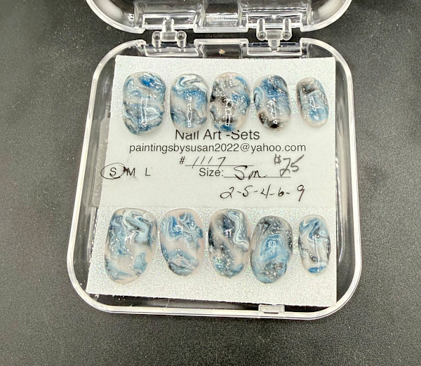 Nail Art -1117 by Susan Reich