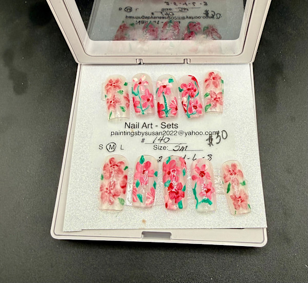 Nail Art -140 by Susan Reich