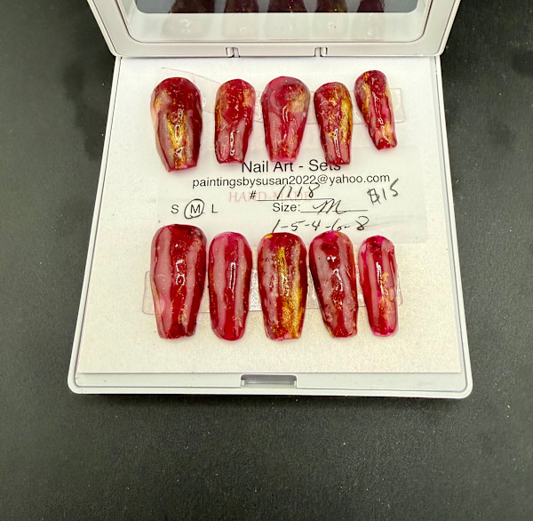 Nail Art -1118 by Susan Reich