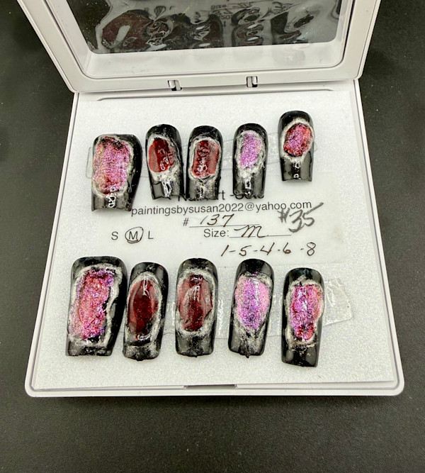 Nail Art -137 by Susan Reich