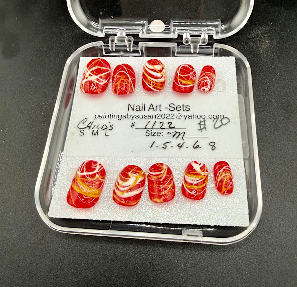 Nail Art -1122 by Susan Reich