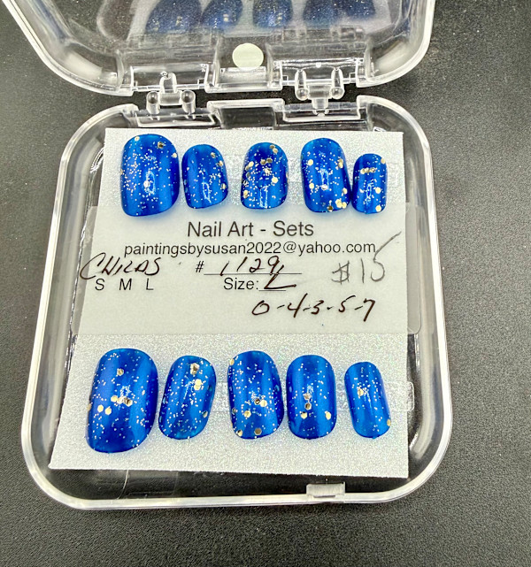 Nail Art -1129 by Susan Reich