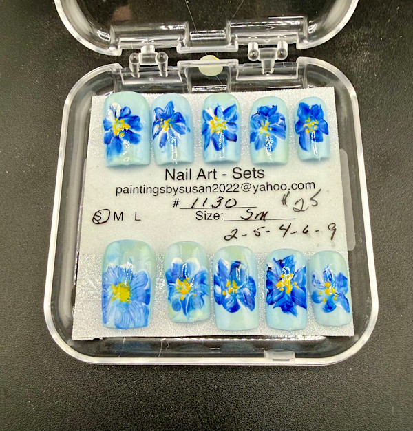 Nail Art -1130 by Susan Reich