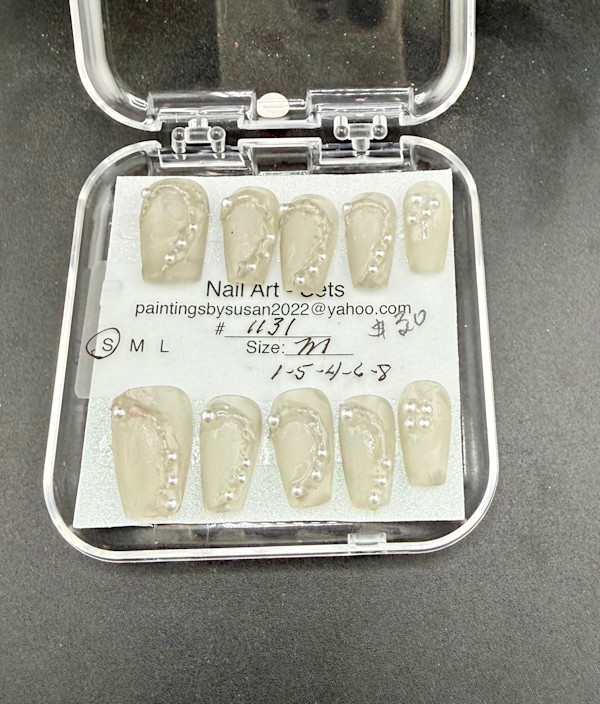 Nail Art -1131 by Susan Reich