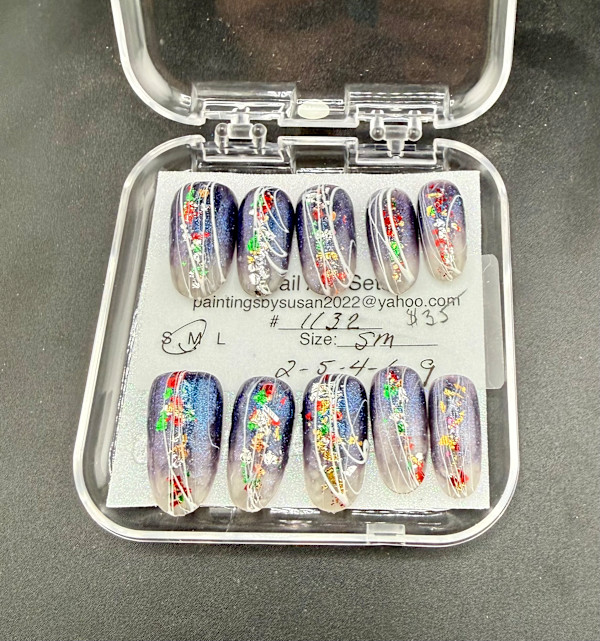 Nail Art -1132 by Susan Reich