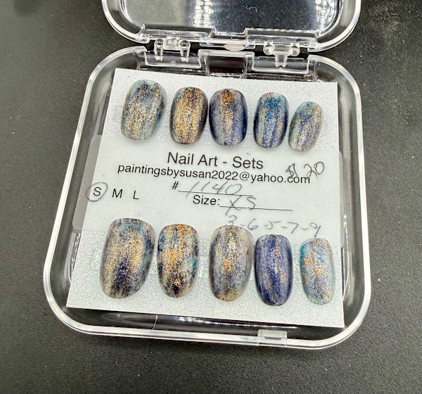 Nail Art -1140 by Susan Reich