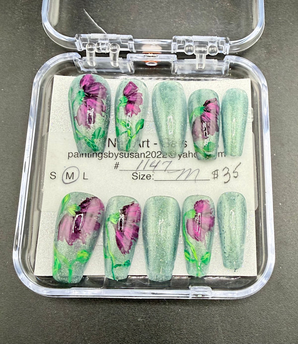 Nail Art -1147 by Susan Reich