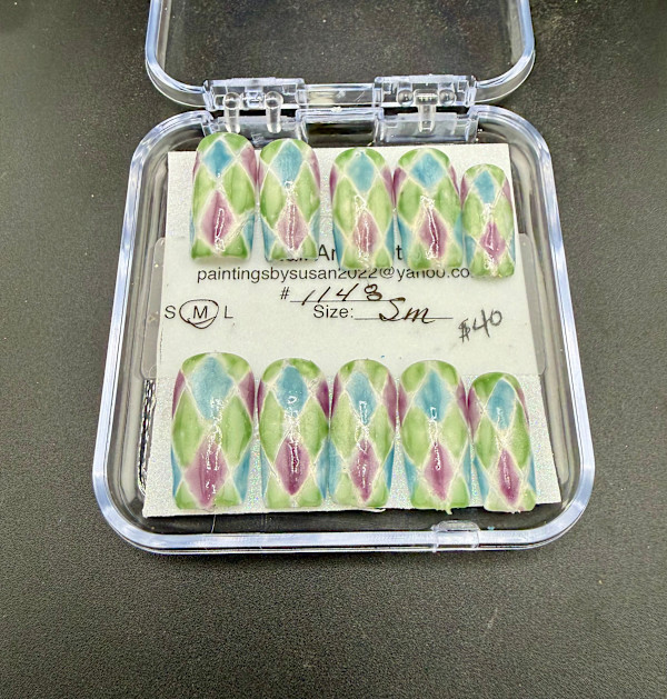 Nail Art -1148 by Susan Reich