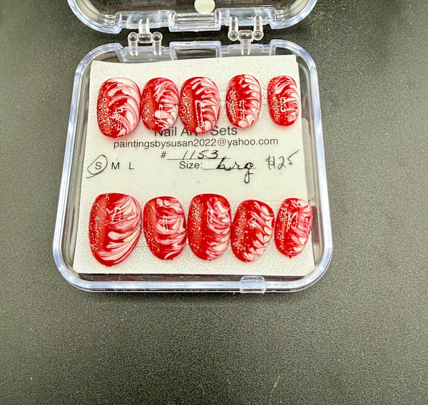 Nail Art -1153 by Susan Reich