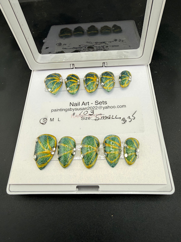 Nail Art -103 by Susan Reich