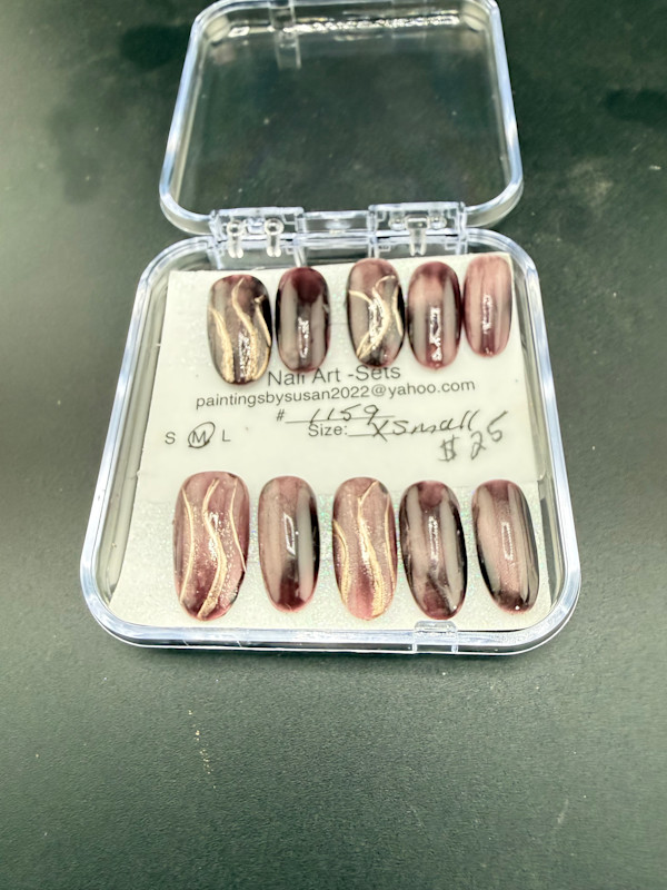 Nail Art -1159 by Susan Reich