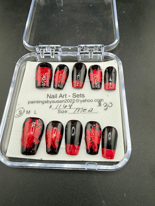 Nail Art -1164 by Susan Reich