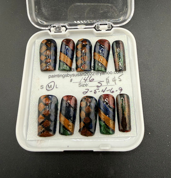 Nail Art -146 by Susan Reich