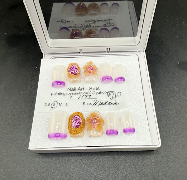 Nail Art -1177 by Susan Reich