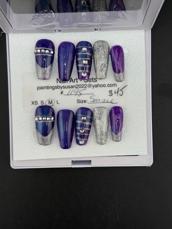 Nail Art - 1195 by Susan Reich, Image 4.