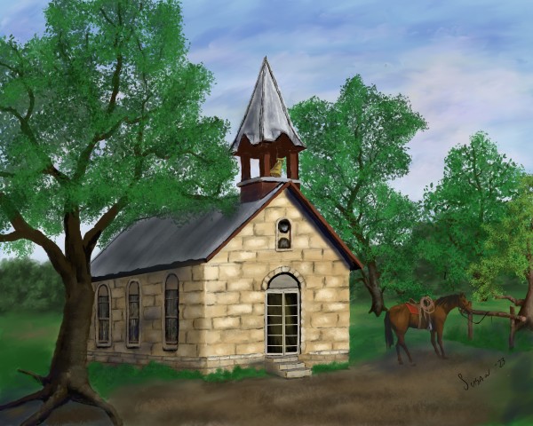 Polly's Chapel by Paintings by Susan
