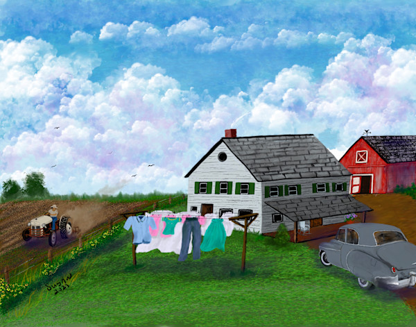 Wash Day by Susan Reich