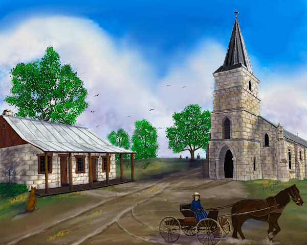 St Stanislaus Chruch by Susan Reich