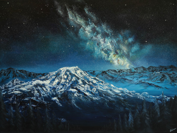 'Galaxy Night 2' by Ian Benjamin Griswold