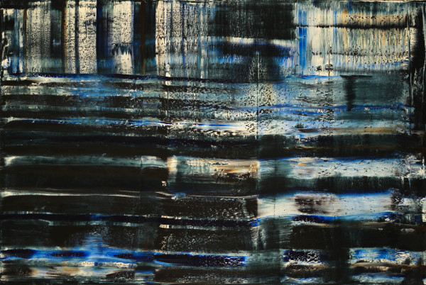 'Abstract Blue' by Ian Benjamin Griswold