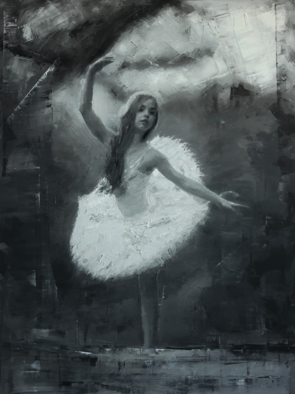 'Jade Swan Ballet 2' by Ian Benjamin Griswold