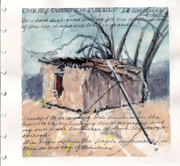 Journey Daybook Page by Margaret Pulis Herrick (Peggy)