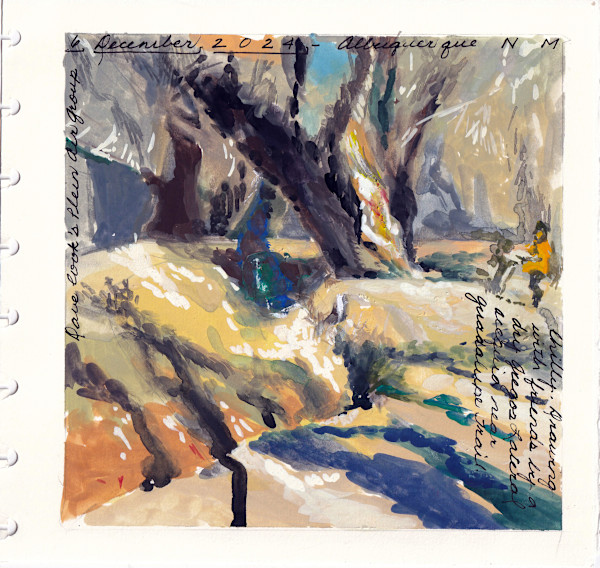 Journey Daybook Page by Margaret Pulis Herrick (Peggy)