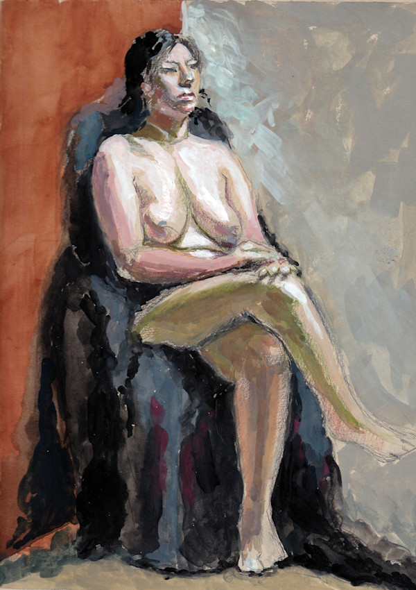 Drawing by Margaret Pulis Herrick (Peggy), Image 1.