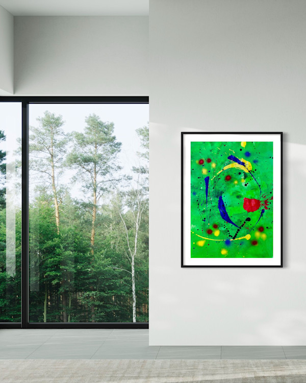 Vitality (green/colors) by Ulrike Haupt