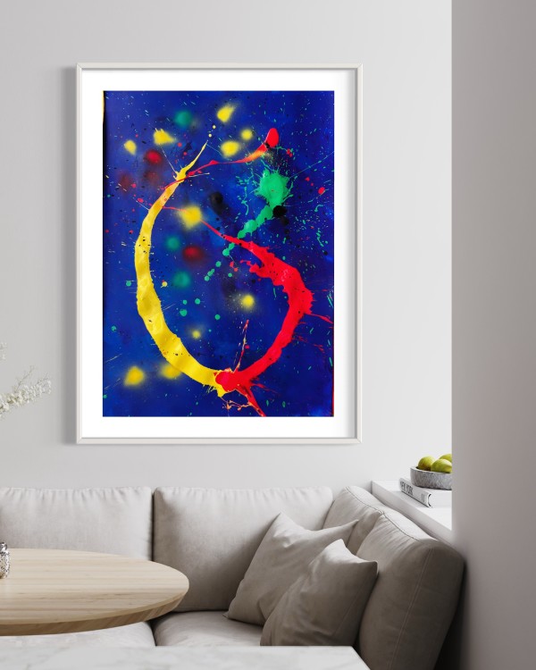 Vitality (blue/colors) by Ulrike Haupt