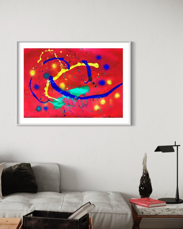 Vitality (red/colors) by Ulrike Haupt