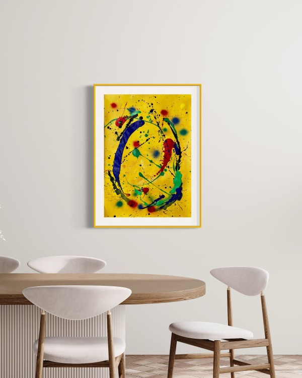 Vitality (yellow/colors) by Ulrike Haupt