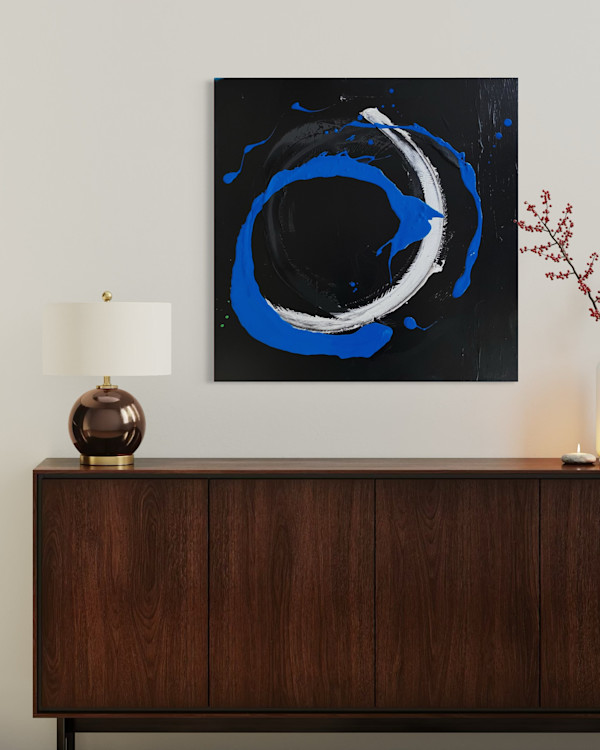 Simplicity (blue) by Ulrike Haupt
