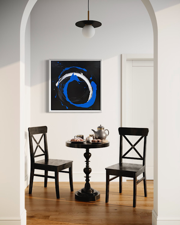 Simplicity (blue) by Ulrike Haupt