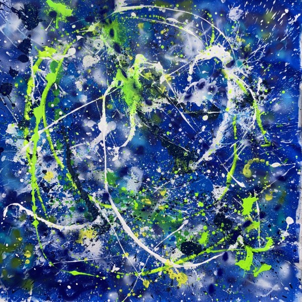 Transmission - A new galaxy is born by Ulrike Haupt