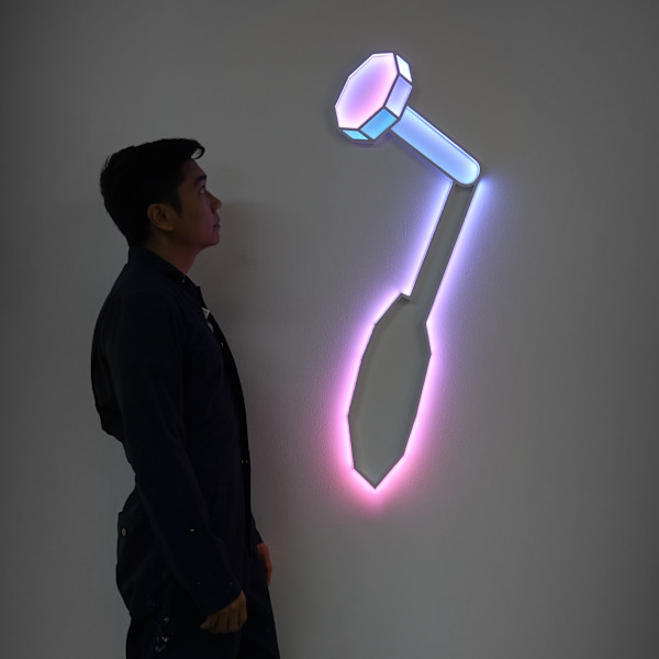 Binary (Nail Head (Shadow)) by James Clar