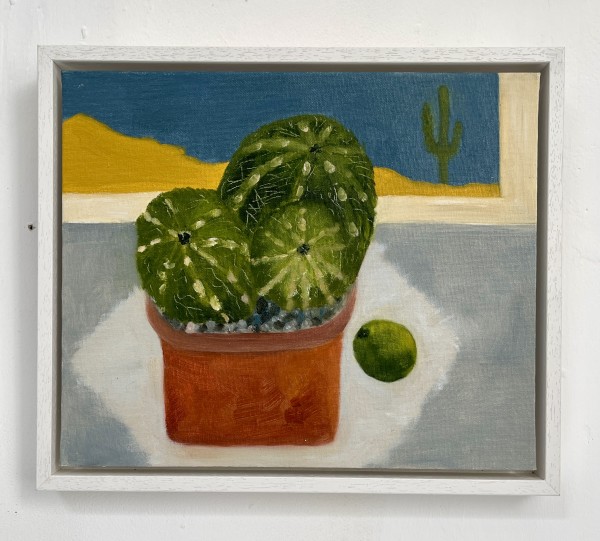 Cacti and Lime by Chrissie Richards
