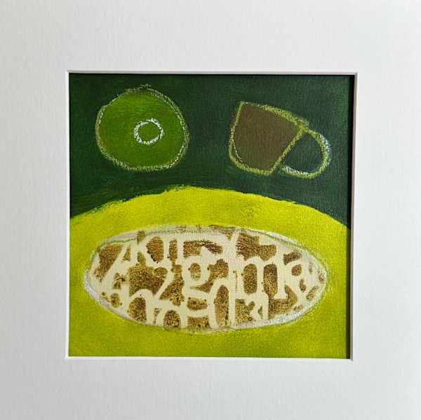 Still life with cup and bowl by Chrissie Richards