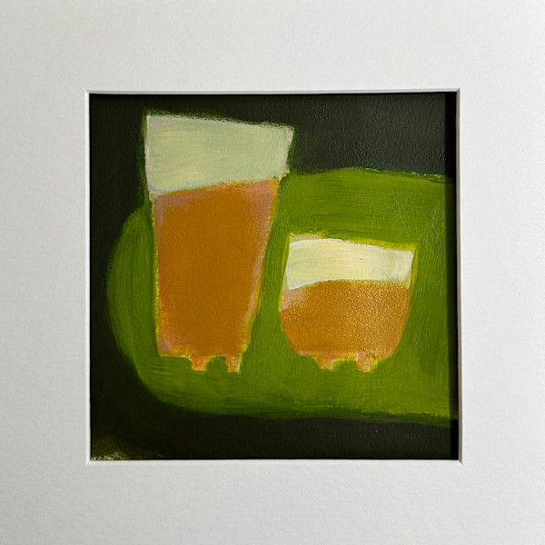 Still life on paper by Chrissie Richards