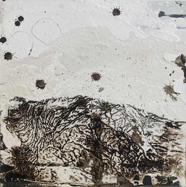 First traces in the melting snow yesterday # 2 by Margret Trimborn
