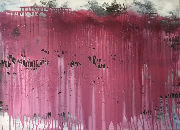 Pink Abstraction by Margret Trimborn