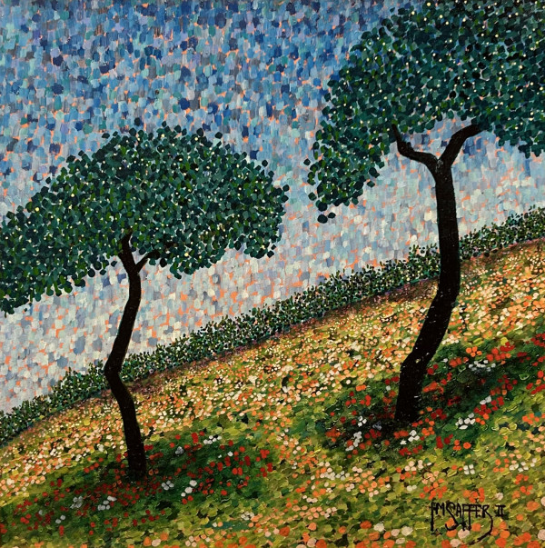 Hillside Poppies by HM Saffer II