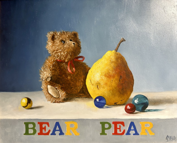 Bear/Pear by Julie Y Baker Albright
