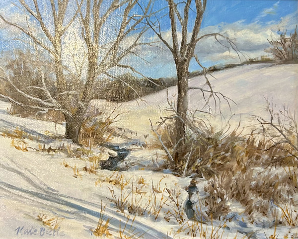 The Two Trees, Winter Sunshine by Kate Beetle