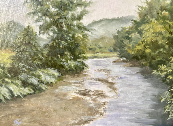 Cold River, August Low Water by Kate Beetle