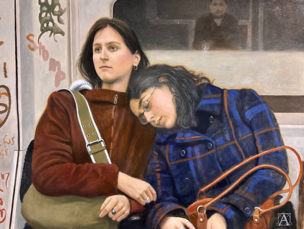 Subway Sisters by George Angelini