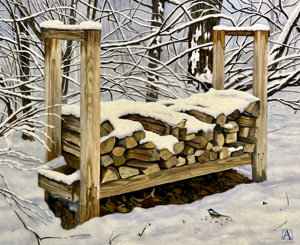 Winter Wood by George Angelini