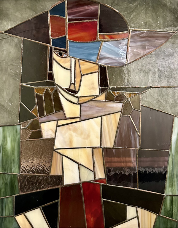Emilio's Cubist Lady by Michael Oates