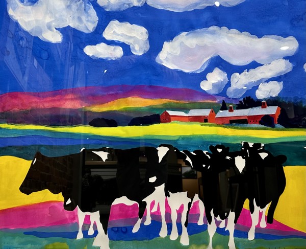 Grand View Barns by Woody Jackson