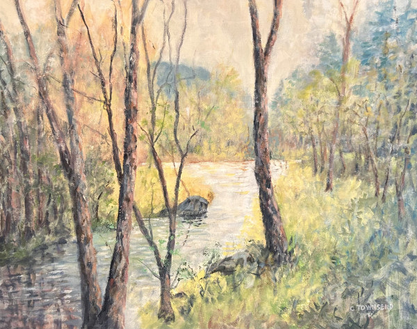 September Stream by Charles Townsend